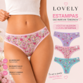 LOVELY VEDETINA ALG. C/LYCRA ESTAMPADO (3000E)